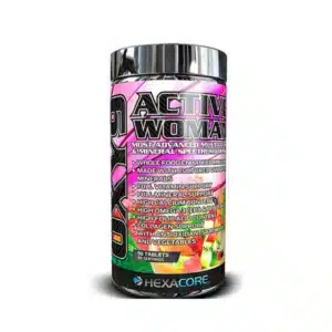 OXY 9 Active WOMAN – 90 CÁPSULAS: multivitamínico avanzado para mujeres. Apoya energía, salud muscular y bienestar con vitaminas y minerales clave.